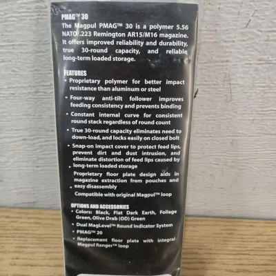 Magpul PMAG 5.56x45 NATO .223 - 30 Rounds