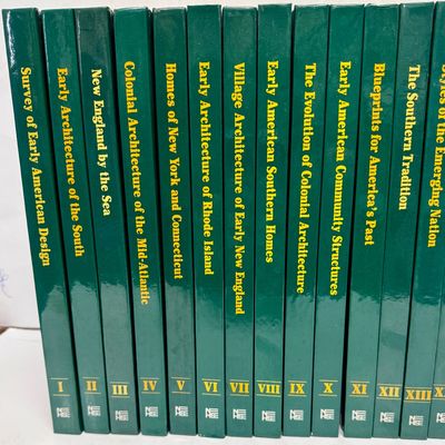 Sale Photo Thumbnail #541: Specialty book series examining various types of architectural styles used across America. New condition, Published in 1988, new condition.