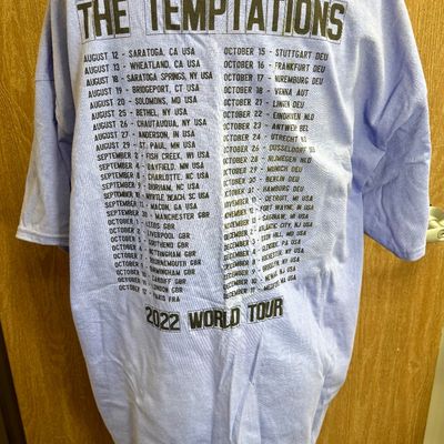 Sale Photo Thumbnail #83: From the 2022 tour.  Size 2XL, light purple color. Good condition.