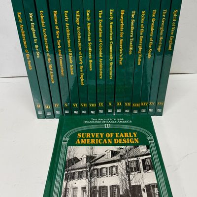 Sale Photo Thumbnail #539: Specialty book series examining various types of architectural styles used across America. New condition, Published in 1988, new condition.