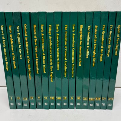 Sale Photo Thumbnail #538: Specialty book series examining various types of architectural styles used across America. New condition, Published in 1988, new condition.