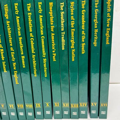 Sale Photo Thumbnail #542: Specialty book series examining various types of architectural styles used across America. New condition, Published in 1988, new condition.