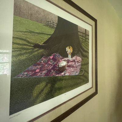 Sale Photo Thumbnail #2: Bob timberlake print "somewhere in time"