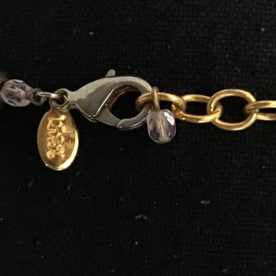 Joan Rivers Czech Rep 5 Strand Signed Vintage Necklace