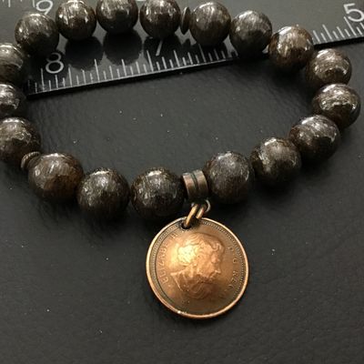 Canada Penny Stone Bracelet