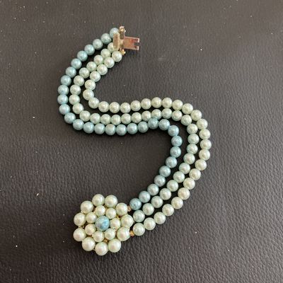 Beautiful Vintage Japan Faux Pearl Bracelet