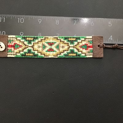 GENUINE Designer Signed Chan Luu. Miyuki Beaded Vintage Hand crafted Signed