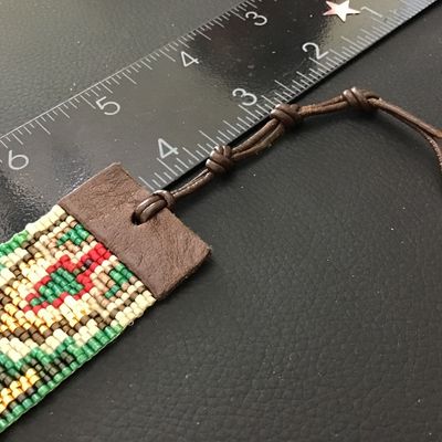 GENUINE Designer Signed Chan Luu. Miyuki Beaded Vintage Hand crafted Signed