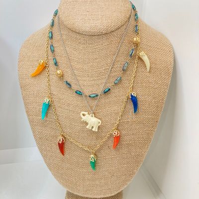 LOT 23: Fashion Jewelry Collection - Necklaces, Earrings and Watch