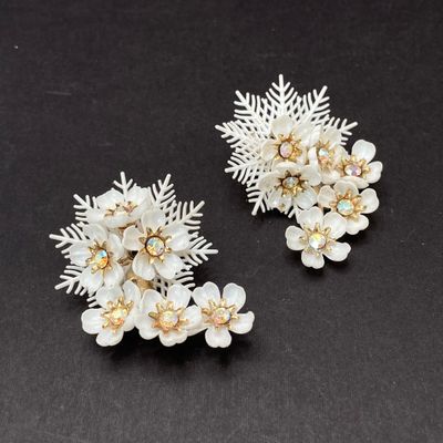 LOT 22: Collection of Vintage Clip-on Earrings - Coro, Napier and More
