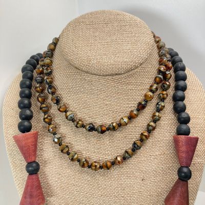LOT 24: Large Collection of Assorted Style Necklaces and Earrings