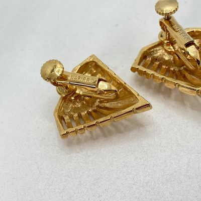 LOT 18: Vintage Screw-back and Clip-on Earrings - Goldette, Napier and More
