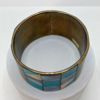 LOT 7: Vintage Braclets - Bangle and Millefiori Glass Bead Styles