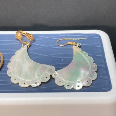 LOT 14: Large Collection of Assorted Vintage Pierced Earrings