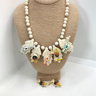 LOT 23: Fashion Jewelry Collection - Necklaces, Earrings and Watch