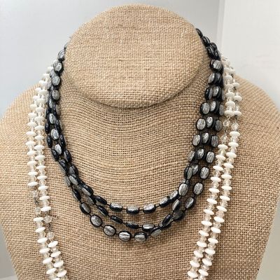 LOT 23: Fashion Jewelry Collection - Necklaces, Earrings and Watch