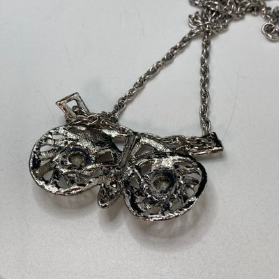 LOT 31: Large Collection of Silver Tone Necklaces - Statement Styles and More