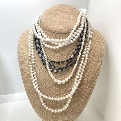 LOT 23: Fashion Jewelry Collection - Necklaces, Earrings and Watch