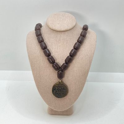 LOT 20: Vintage Religious Collection - Personalized Statue, Rosary Beads, Worry Beads and More