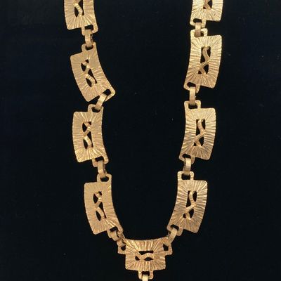 LOT 34: Large Collection of Statement Necklaces - Crown Trifari and More