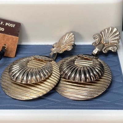 LOT 14: Large Collection of Assorted Vintage Pierced Earrings