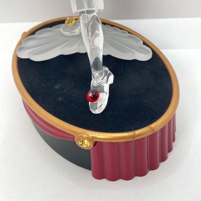 LOT 102: Retired Swarovski Crystal Pierrot Clown Figurine with Base