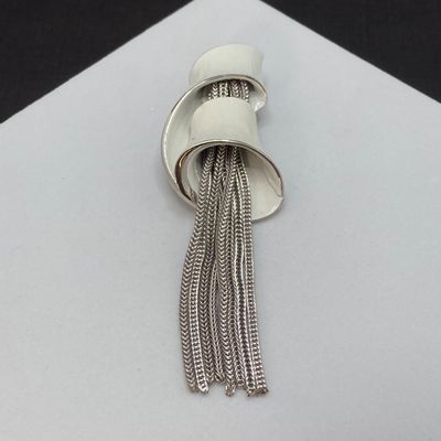 LOT 15: Vintage Silver Tone Brooch / Pin Collection and More