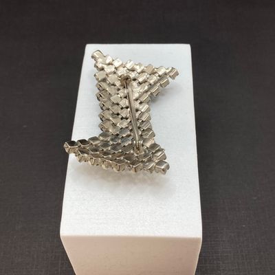 LOT 15: Vintage Silver Tone Brooch / Pin Collection and More