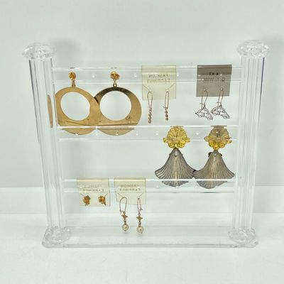 LOT 19: Vintage Pierced Earring Collection