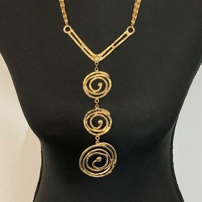 LOT 34: Large Collection of Statement Necklaces - Crown Trifari and More