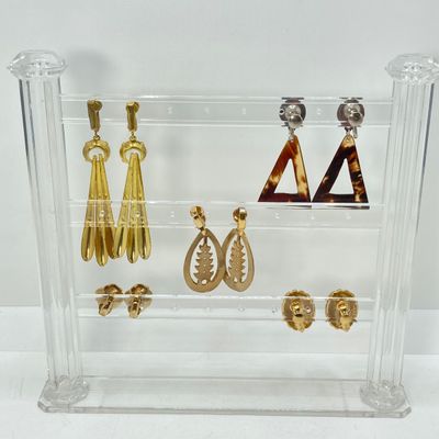LOT 18: Vintage Screw-back and Clip-on Earrings - Goldette, Napier and More
