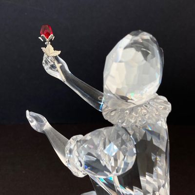 LOT 106: Swarovski Crystal SCS 2001 Annual Edition "Harlequin" Figurine on Stand