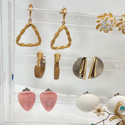 LOT 22: Collection of Vintage Clip-on Earrings - Coro, Napier and More