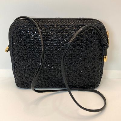LOT 112: CEM Black Handbag