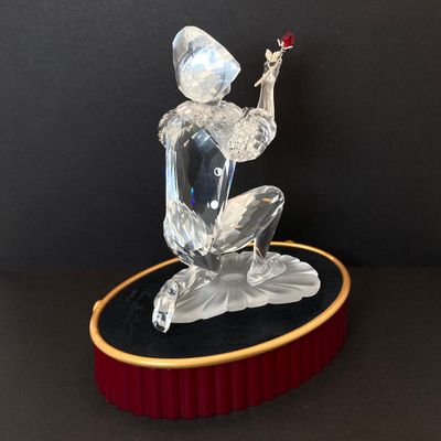 LOT 106: Swarovski Crystal SCS 2001 Annual Edition "Harlequin" Figurine on Stand