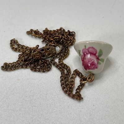 LOT 26: Vintage Faux Pearls, Pink Beaded Jewelry and More