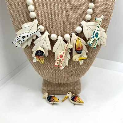 LOT 23: Fashion Jewelry Collection - Necklaces, Earrings and Watch
