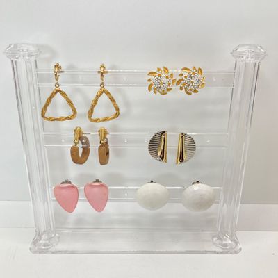 LOT 22: Collection of Vintage Clip-on Earrings - Coro, Napier and More