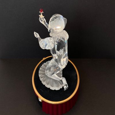 LOT 106: Swarovski Crystal SCS 2001 Annual Edition "Harlequin" Figurine on Stand
