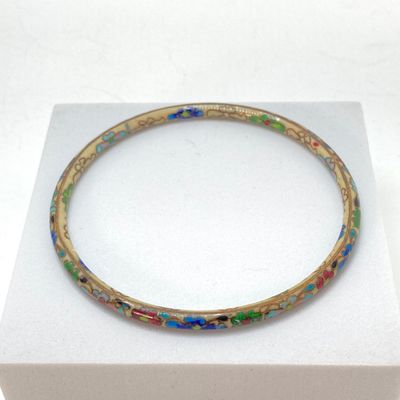 LOT 7: Vintage Braclets - Bangle and Millefiori Glass Bead Styles