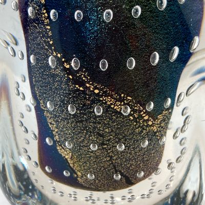 LOT 107: Signed by Artisit Robert Eickholt Art Glass Perfume Bottle