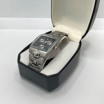 LOT 29: Vintage This and That - Designer Watch in Original Box, Black Lacquer Trinket Boxes, Savings Stamp Album, Hair Barettes, Beaded...