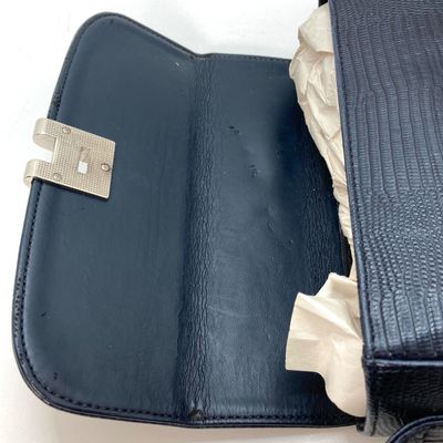 LOT 119: Blue Made in Pait Au Canada Zenith Handbag with Shoulder Strap with Dust Bag
