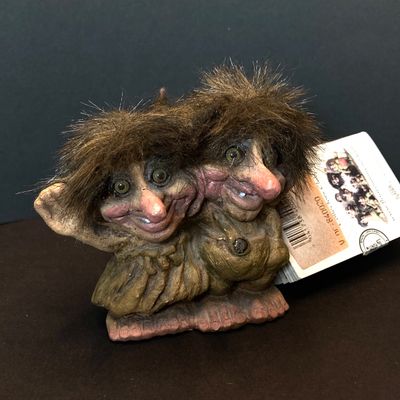 LOT 110: NyForm - The Original Trolls, Jay Strongwater Elephant, Onyx Dice and More