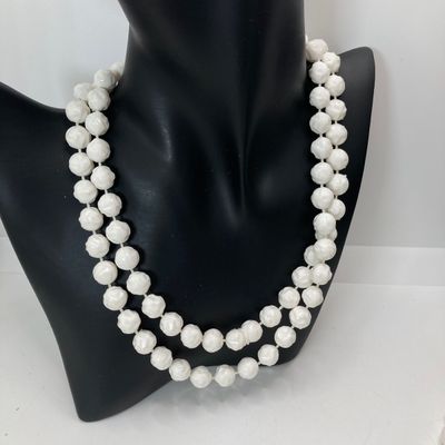 LOT 27: Collection of Statement and Faux Pearl Necklaces