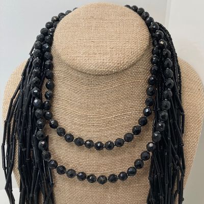 LOT 24: Large Collection of Assorted Style Necklaces and Earrings