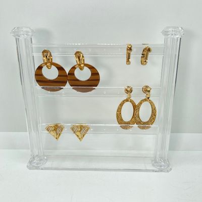 LOT 18: Vintage Screw-back and Clip-on Earrings - Goldette, Napier and More