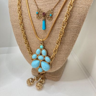 LOT 30: Collection of Statement Necklaces and More