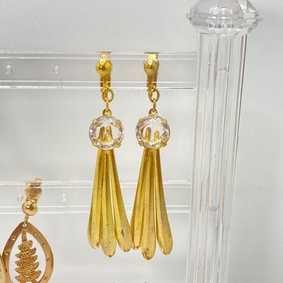 LOT 18: Vintage Screw-back and Clip-on Earrings - Goldette, Napier and More