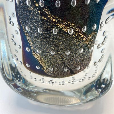 LOT 107: Signed by Artisit Robert Eickholt Art Glass Perfume Bottle